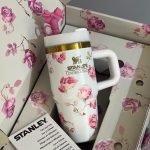 ماگ استنلی مینی گلدار سفید 14oz جعبه کادویی (Stanley) کد 0551 - تصویر 2