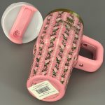 ماگ استنلی مینی گلدار کلاسیک صورتی 14oz جعبه کادویی (Stanley) کد 0554 - تصویر 6
