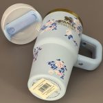 ماگ استنلی مینی گلدار آبی 14oz جعبه کادویی (Stanley) کد 0552 - تصویر 8