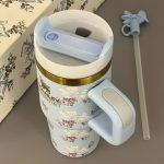 ماگ استنلی مینی طرح پاپیون آبی 14oz جعبه کادویی (Stanley) کد 0553 - تصویر 5